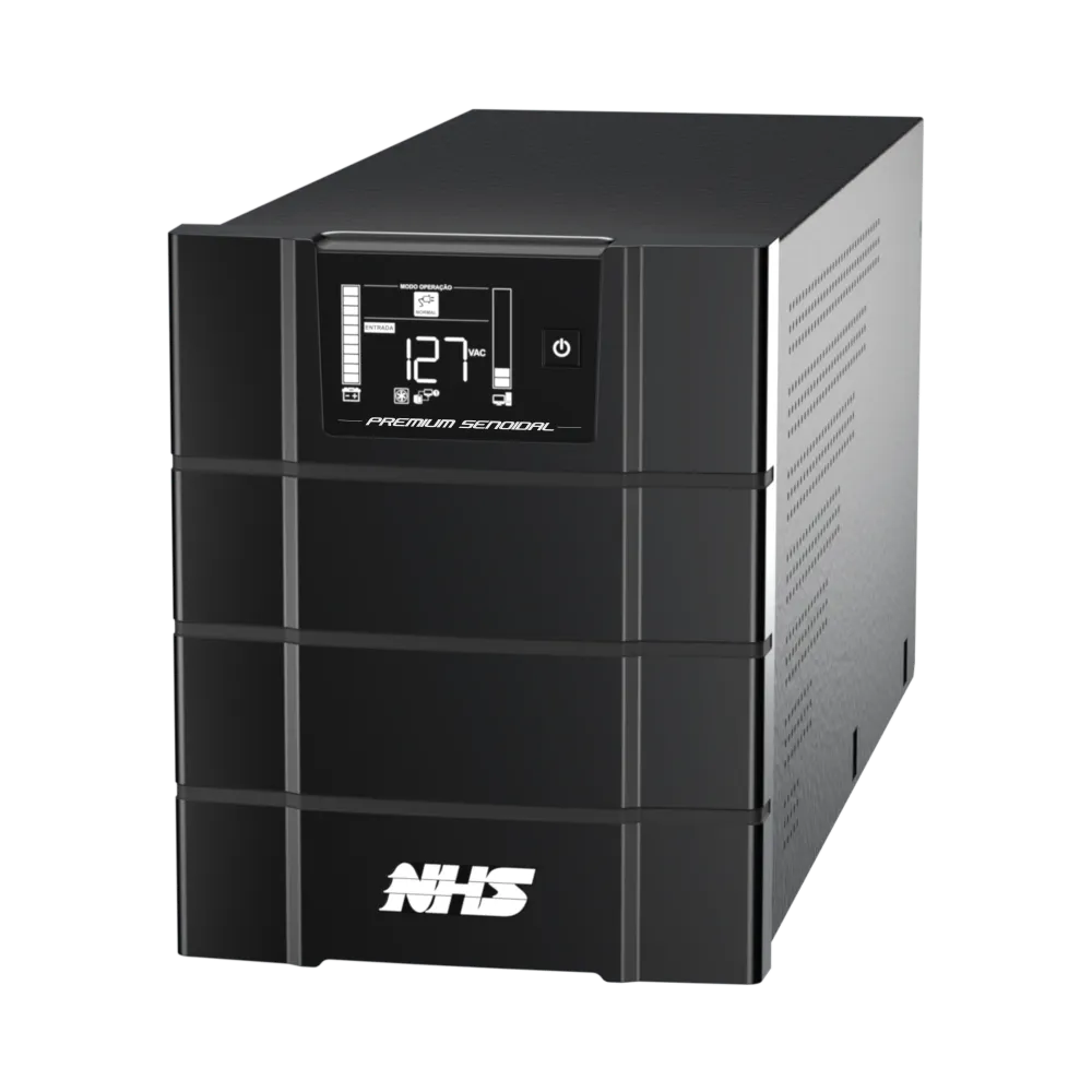 Nobreak Premium On Line (GIII 1000VA/4b.7Ah/120V/120V/ FP=0,9/ENG.USB)