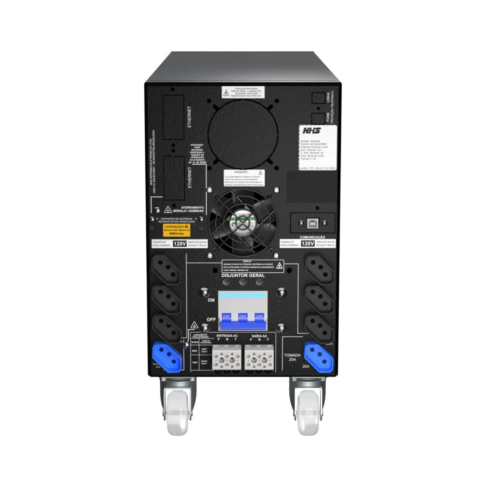 Nobreak Prime OL GIII 2000VA – 6x9Ah – Biv – 120V – FP=0,9 - imagem 2