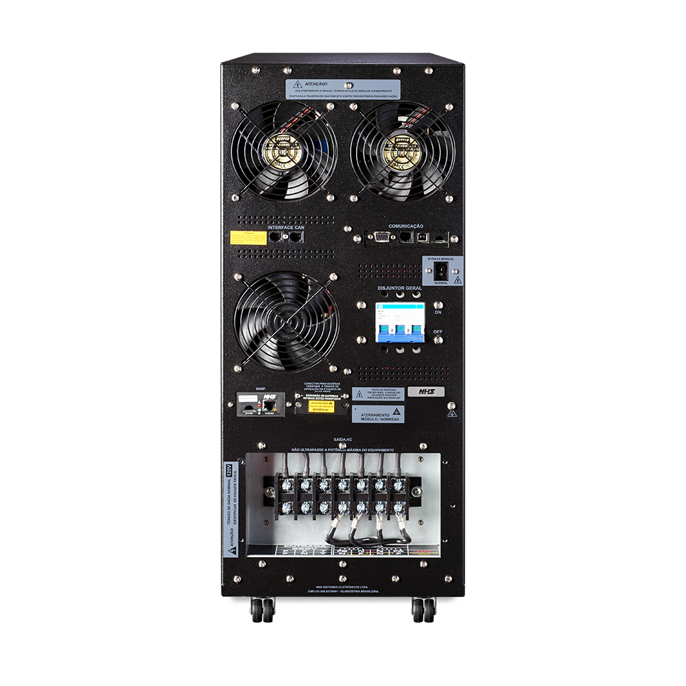 Nobreak Expert.OL C 10000VA – 20x9Ah – Isolador – Eth - imagem 3