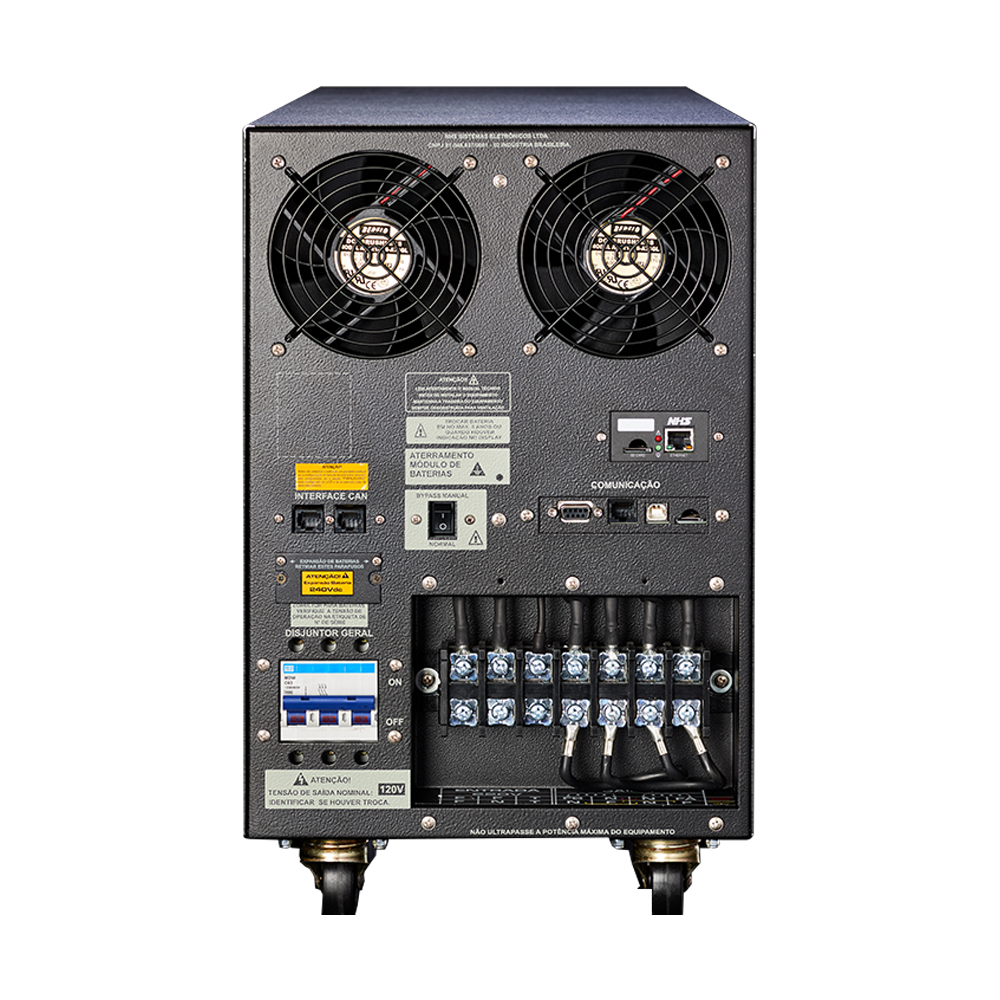 Nobreak Expert OL S 10000VA – s – bat – 192V – Isolador – Eth - imagem 3